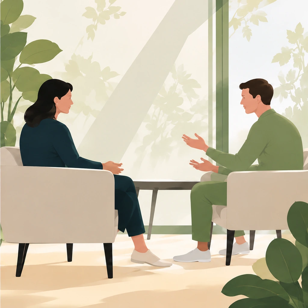 Colloquio iniziale, illustrazione